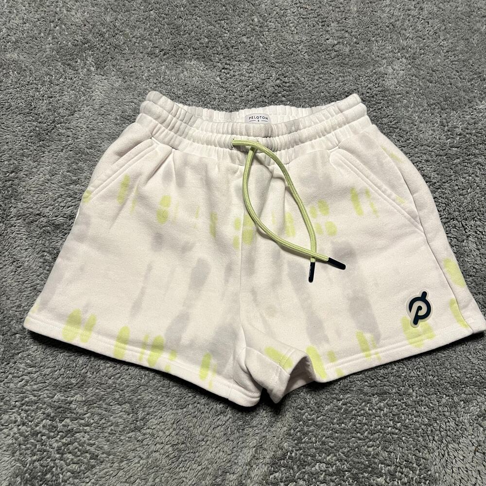 Peloton Shorts Womens Small Cotton Fleece Sweat Workout